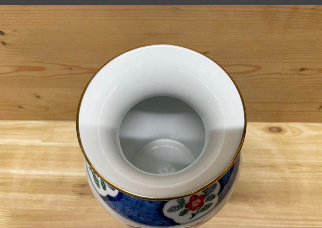 未使用/特価品❕有田焼/染錦/哲山/花瓶/1点 花器/花入/壷