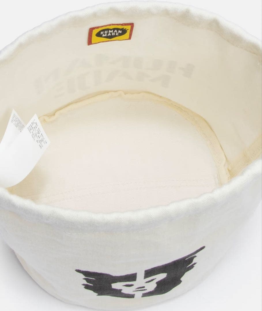 HUMAN MADE 巾着バッグ アイボリー　未使用