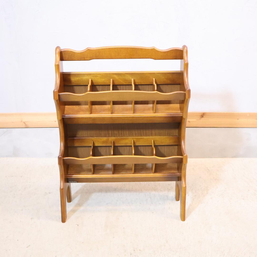 karimoku カリモク家具 コロニアル スリッパラック 木製 スリッパ立て