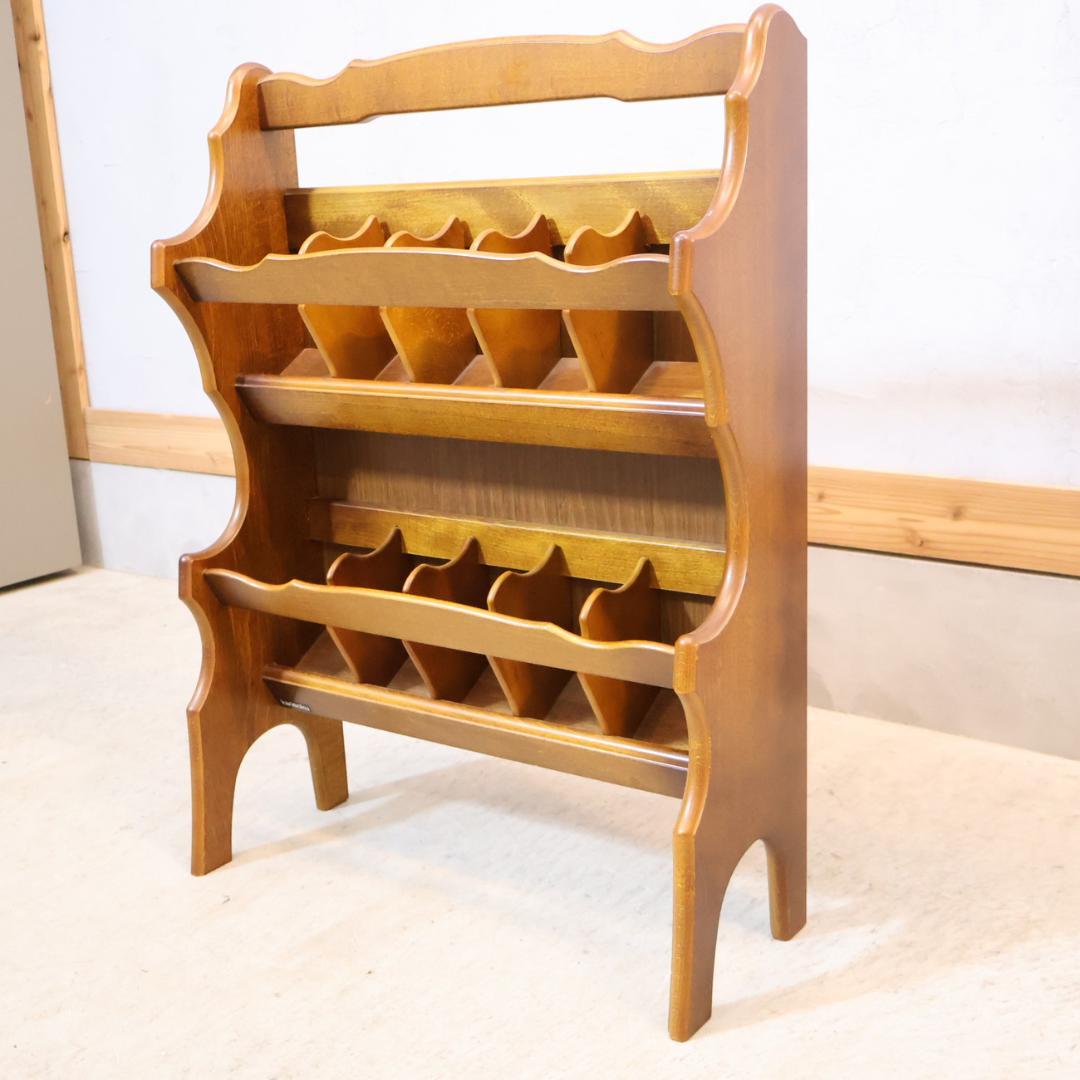 karimoku カリモク家具 コロニアル スリッパラック 木製 スリッパ立て