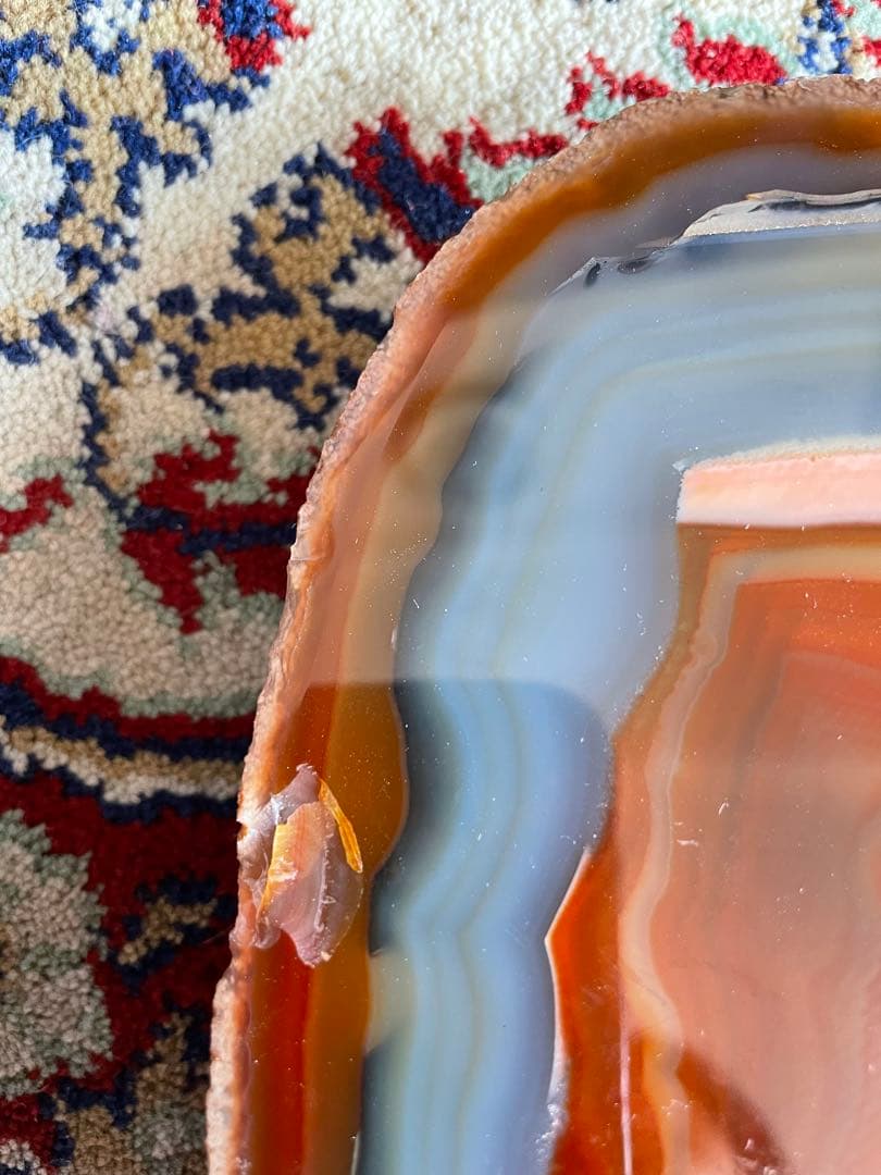 瑪瑙メノウ 原石置物