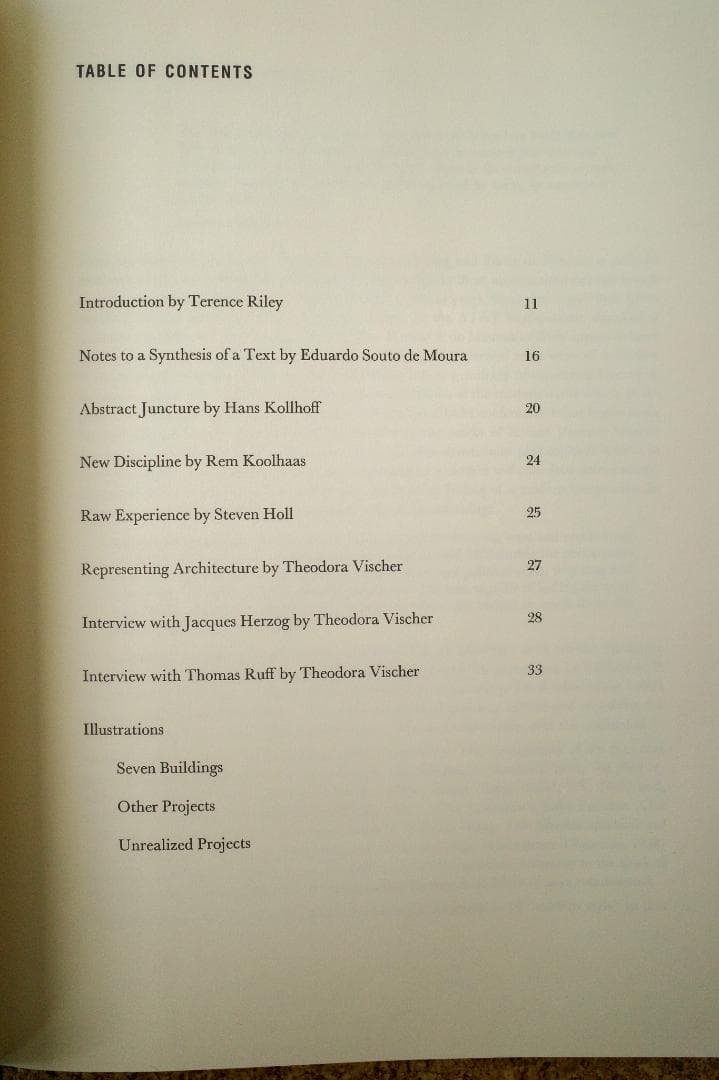 【希少本】Architectures of Herzog & de Meuron