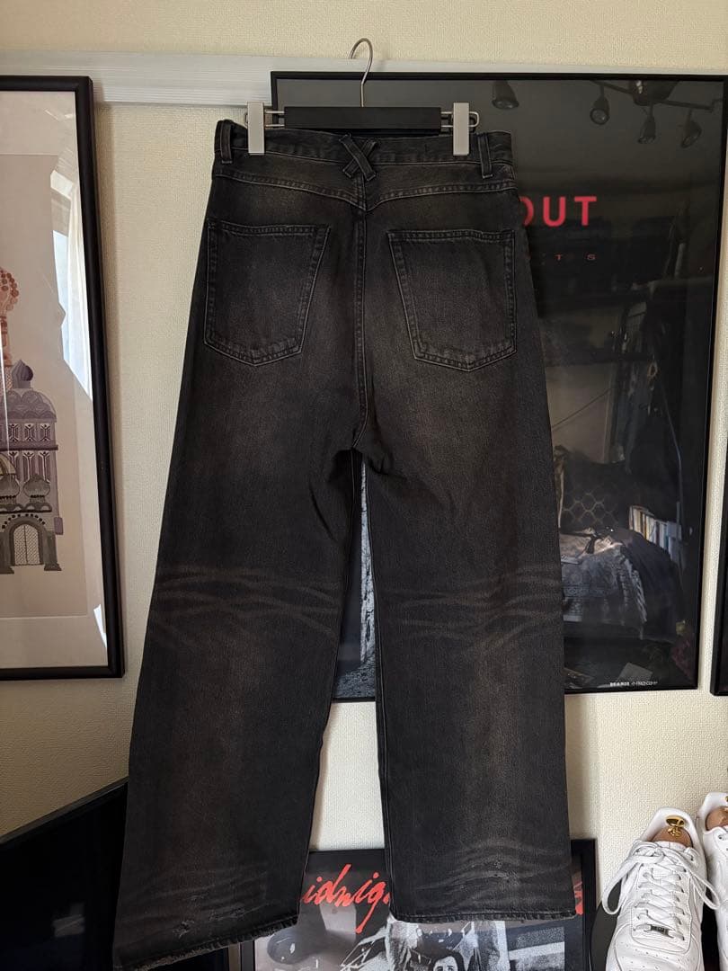 Monkey time - オーバーダイデニムバギーパンツ