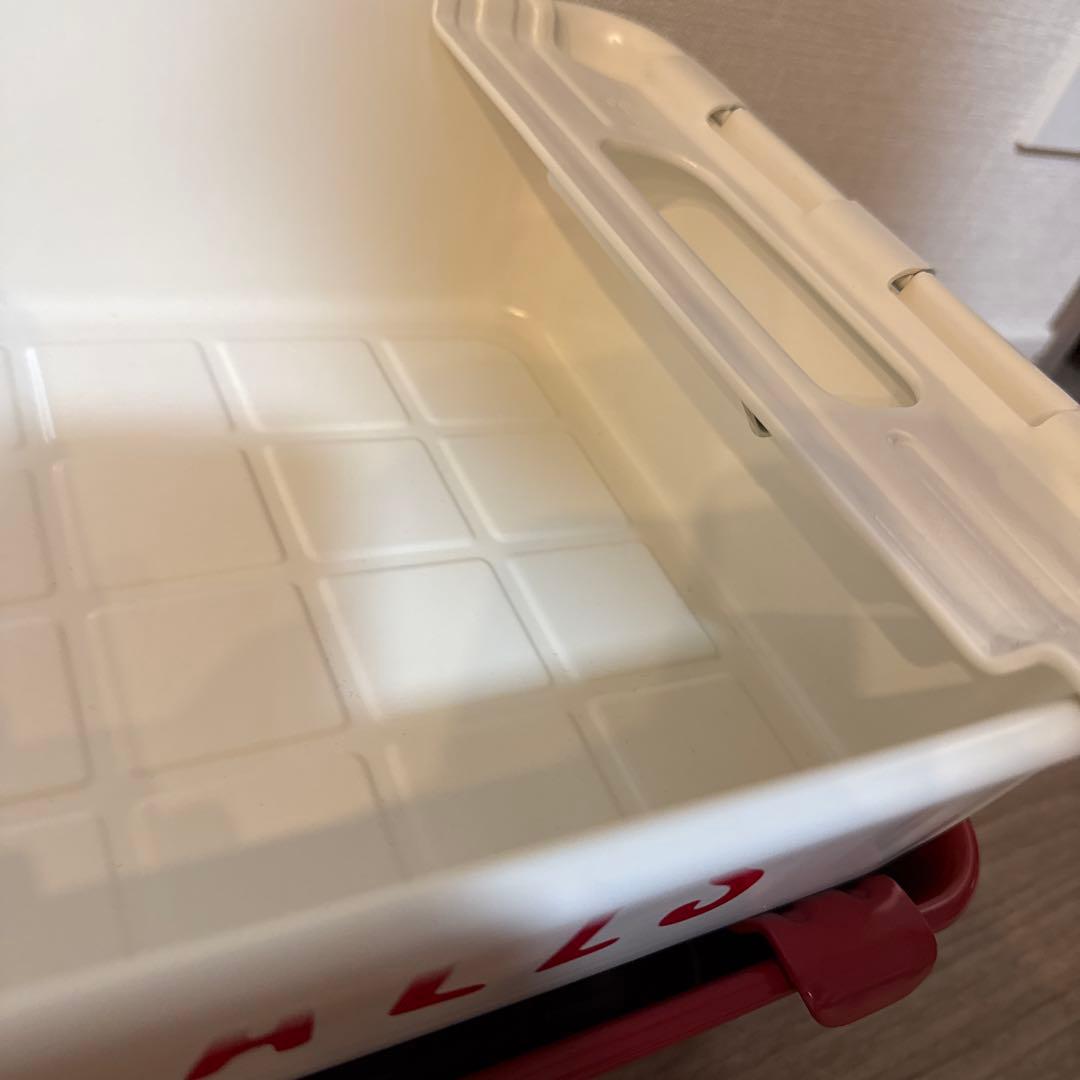 家具・インテリア HUMAN MADE STACKING BOX white red set