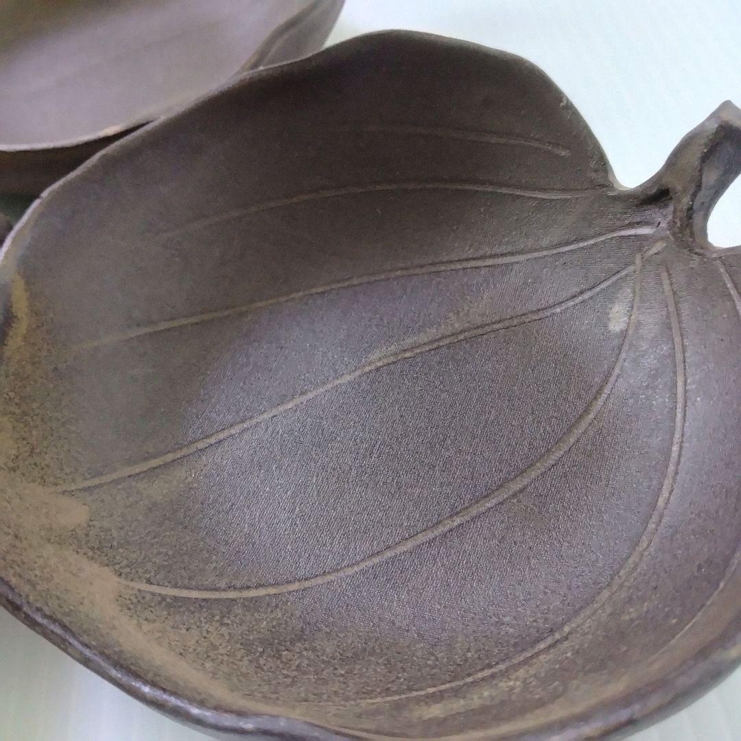 田中恒子 TSUNE ツネ 葉皿 葉型 木の葉 小皿 中皿 小鉢 和食器 5客揃