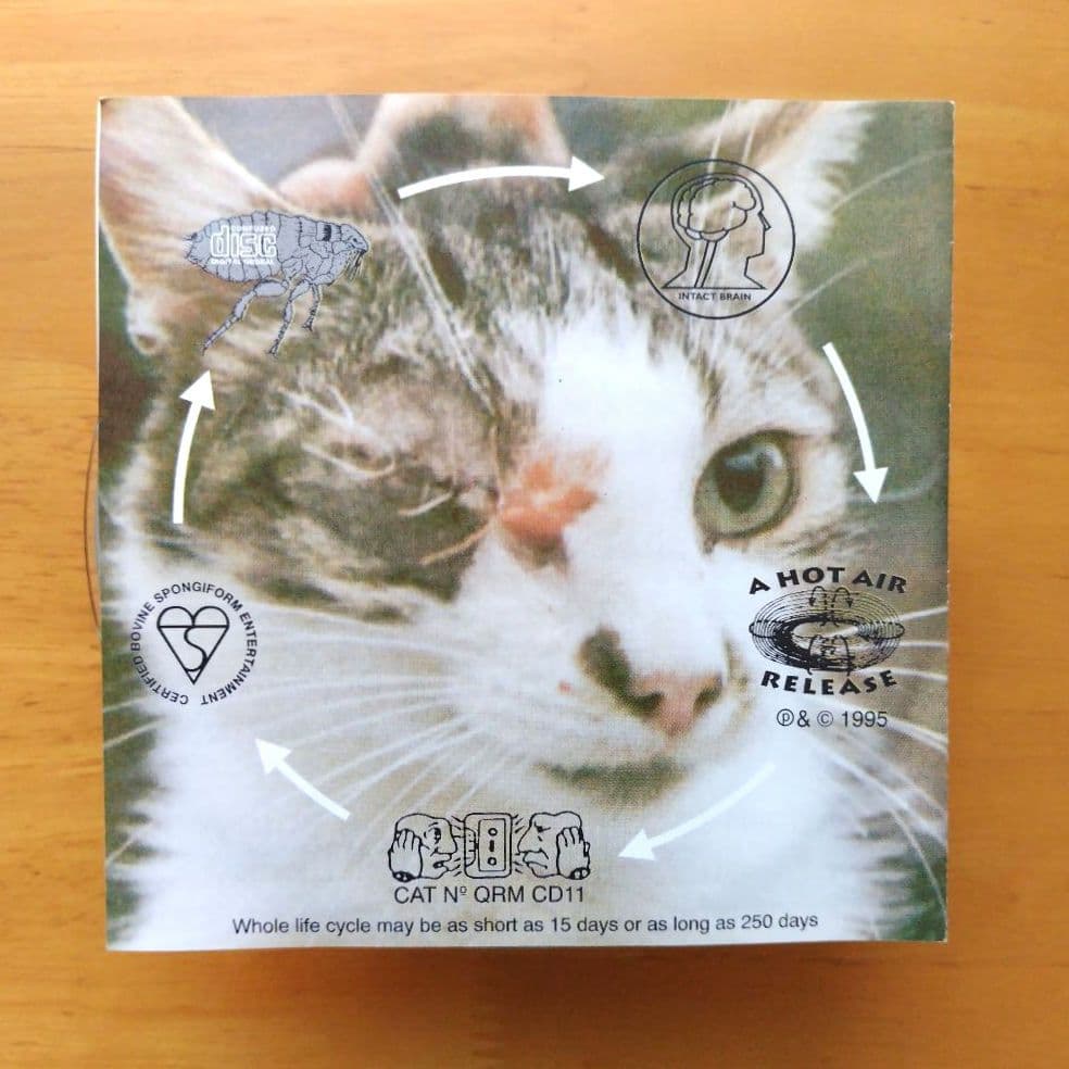 CD【もふもふ猫ジャケ】ストックハウゼン&ウォークマン hairballs