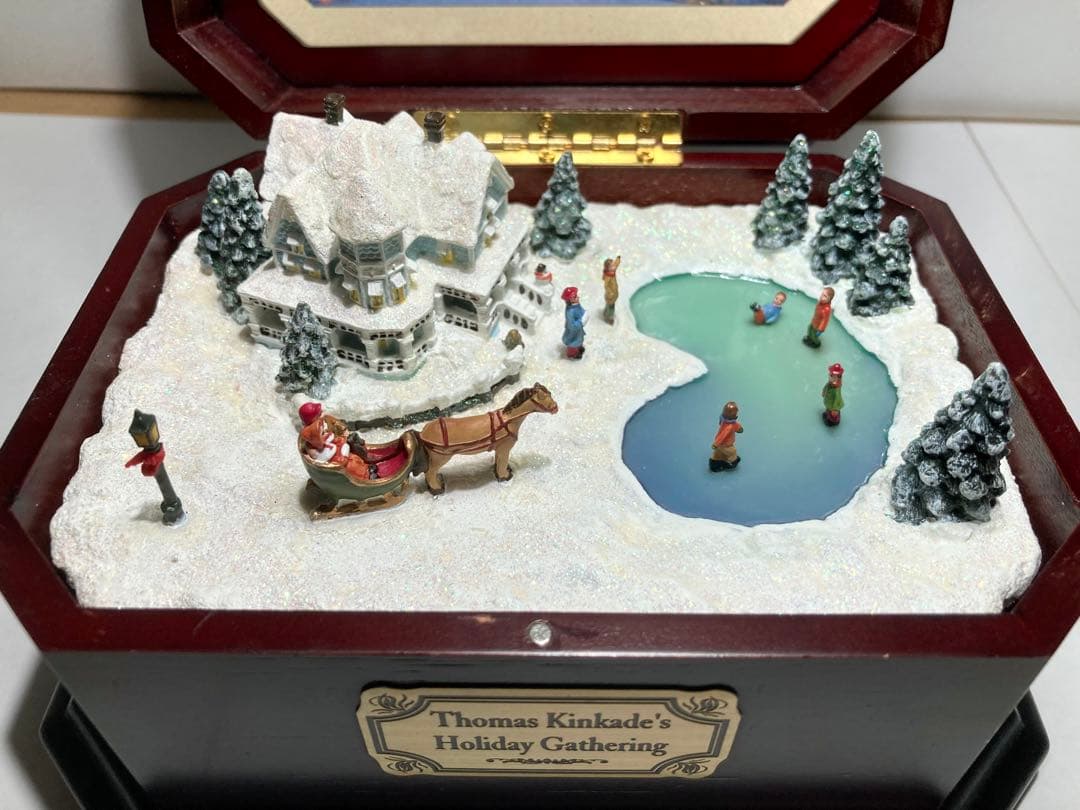 トーマスキンケード オルゴール ホリデーギャザリング 2002限定版｜廃版