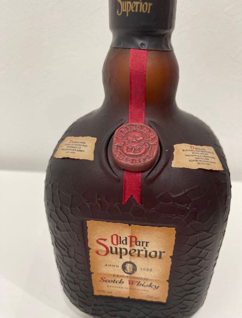 Old Parr Superior スコッチウイスキー 箱入り