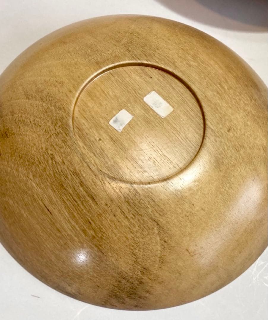 値下げ❗️青峰重倫　ウッドプレート　木皿　取り皿　柿　5枚