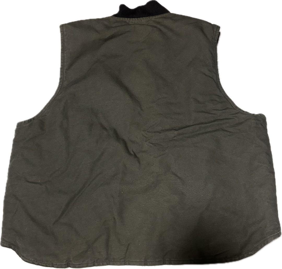 美品　Carhartt カーハート ダック ベスト　キルティング