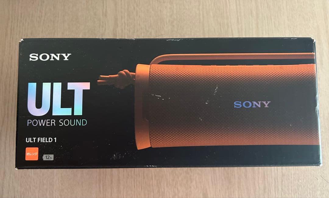 SONY ULT FIELD 1 ワイヤレススピーカー オレンジ
