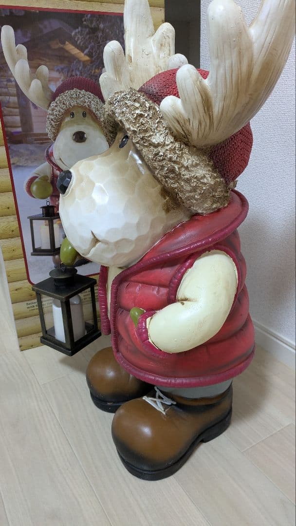 Moose Original Al トナカイのクリスマスデコレーション