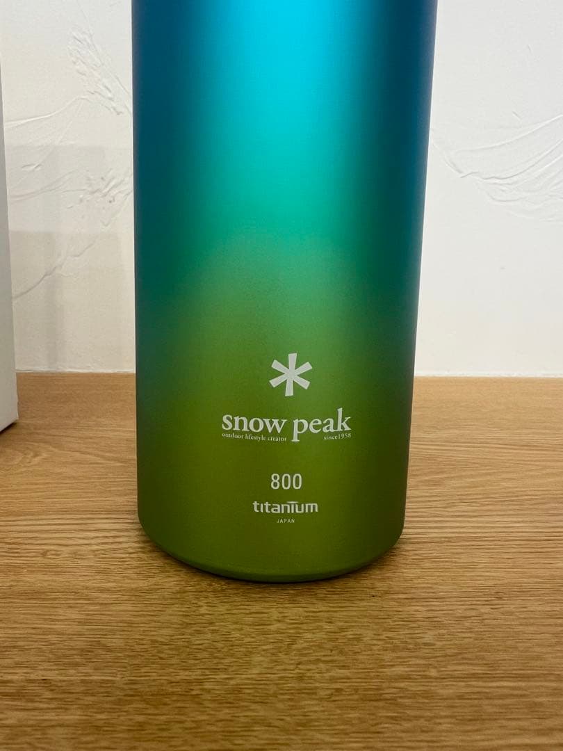  peak チタン水筒 800ml グラデーション（新品未使用品）