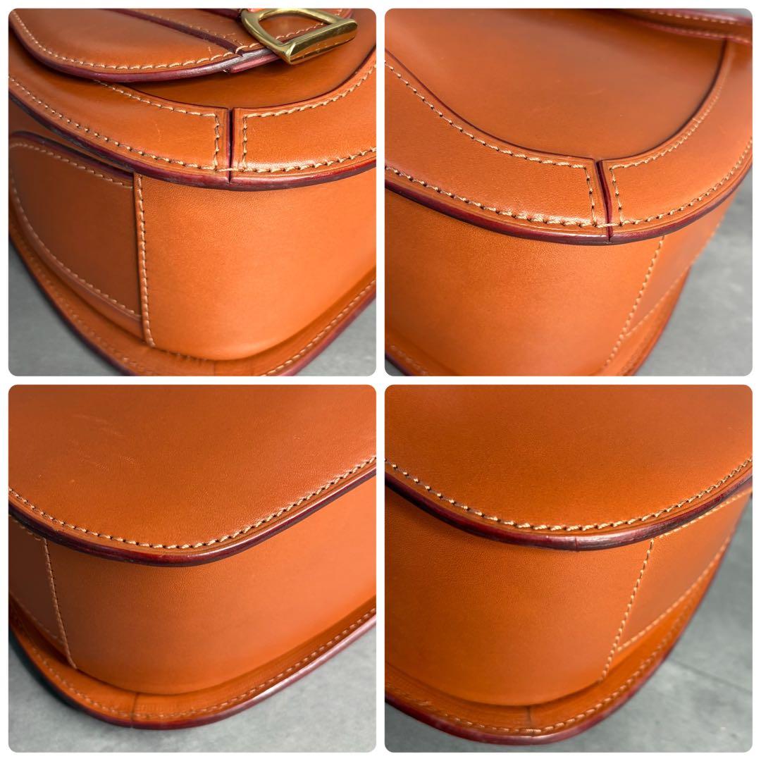 【美品】ITAGAKI 2way ショルダーバッグ 鞍 本革 替えベルト付き