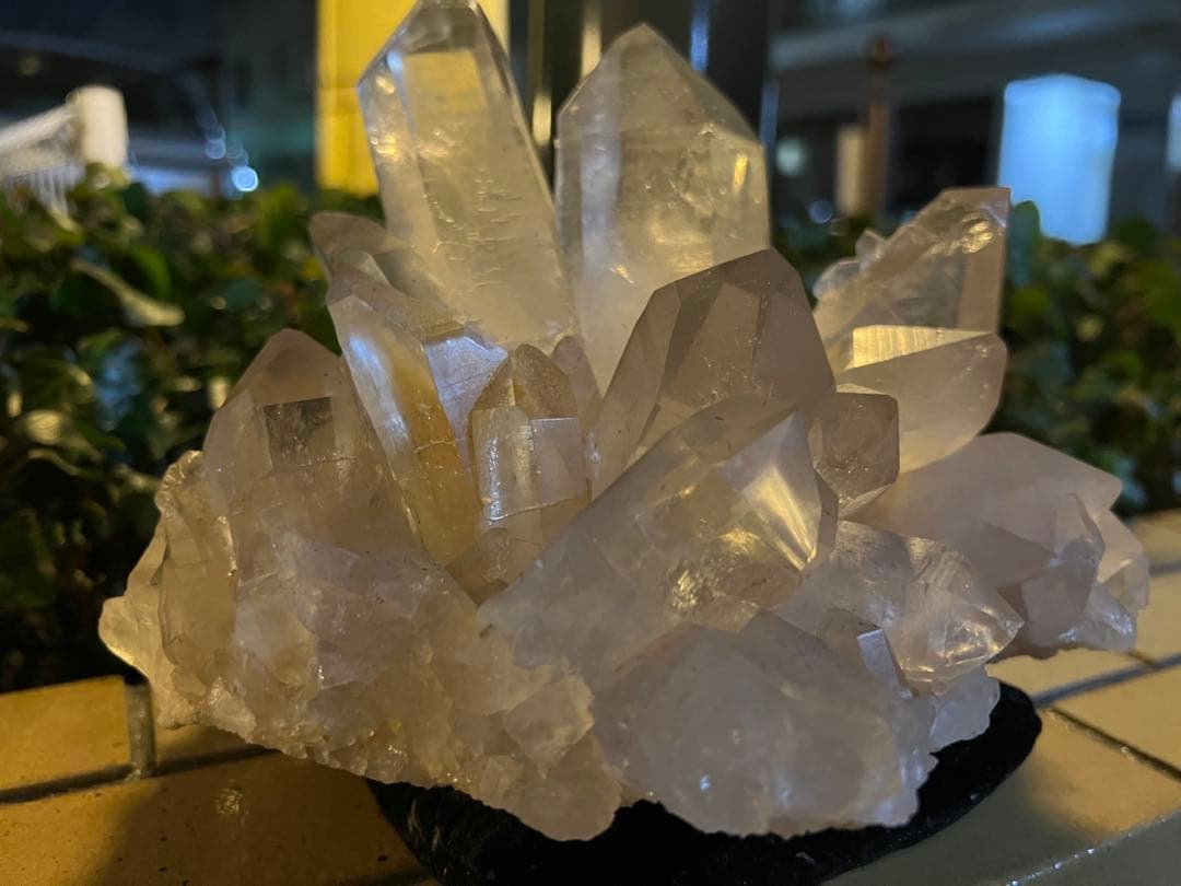 【大感謝際　年忘れ】 水晶 クラスター　南マニハール産　天然石　パワーストーン