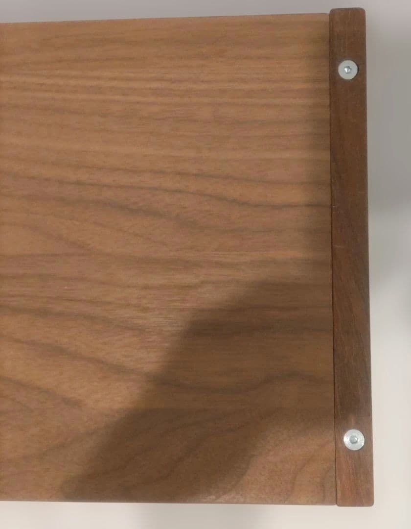 無印スタッキングシェルフ ２段 ウォルナット