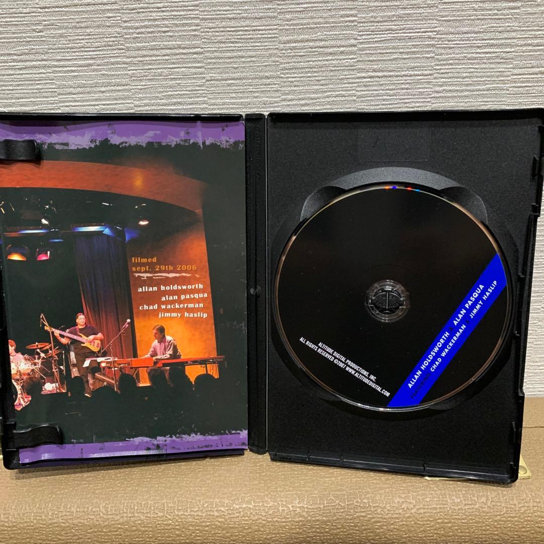 【DVD】直筆サイン入り アランホールズワース ライヴ アット ザ ヨシズ