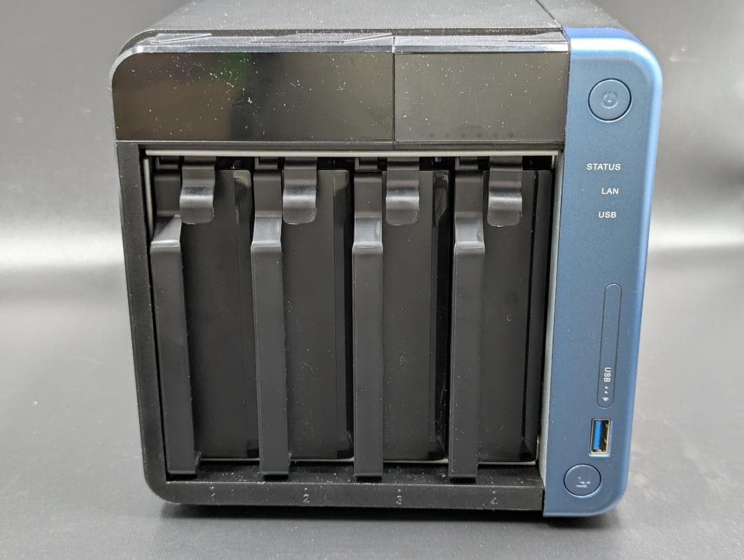 ★NIC2.5GbE メモリ16GB増設済 QNAP TS-453Be