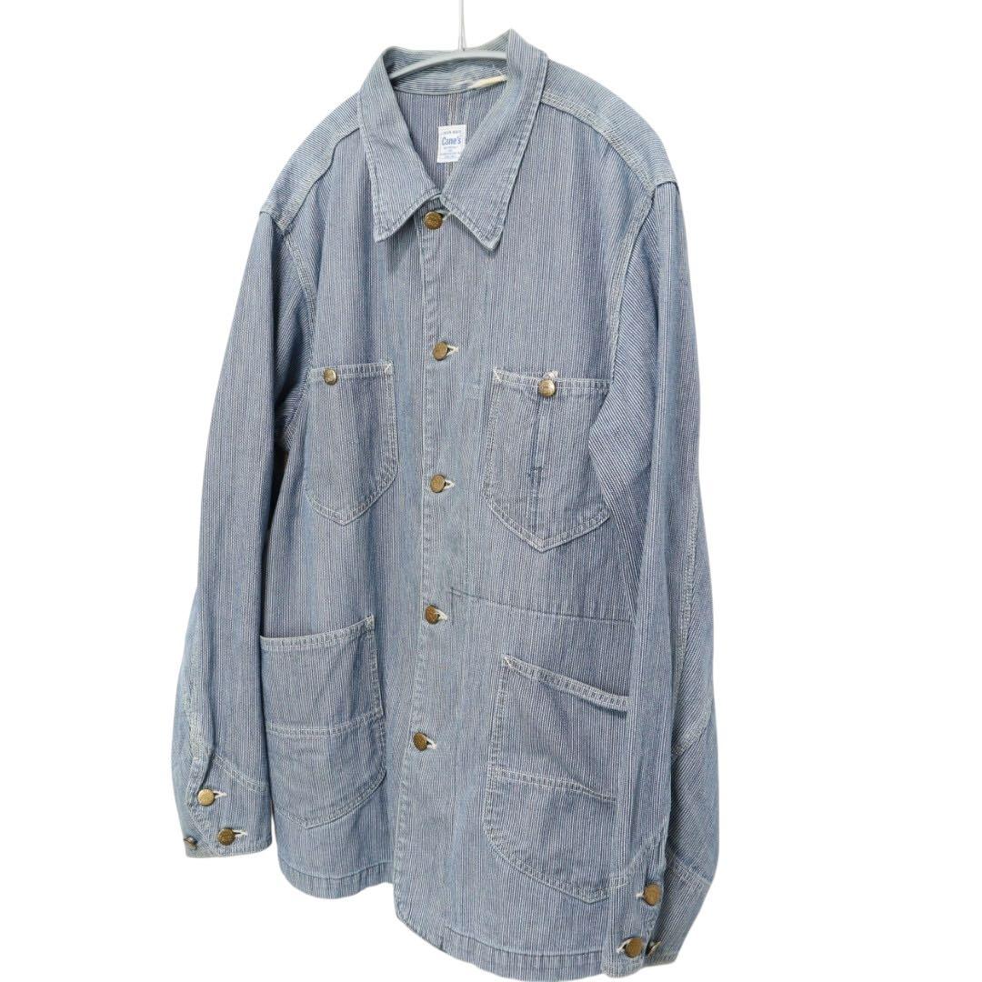 N-264 SUGARCANE シュガーケーン　ヒッコリーカバーオール　アメカジ