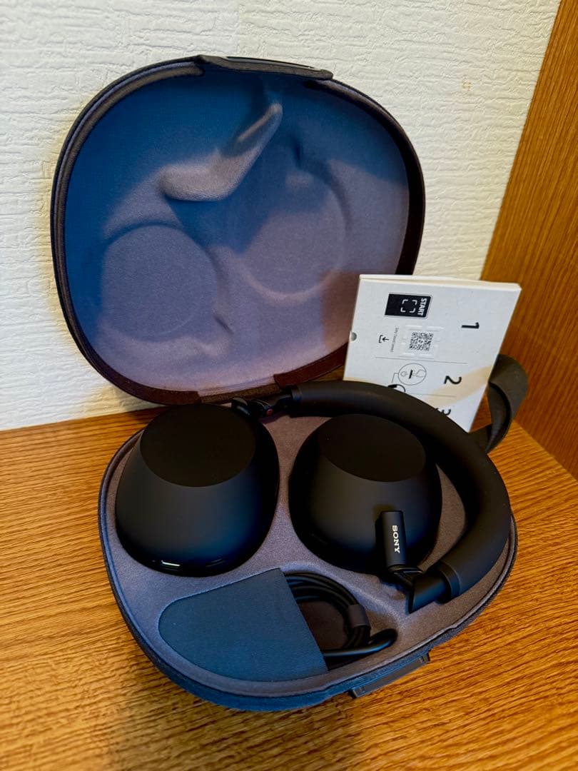 最新SONY wh1000xm6ブラック ワイヤレスヘッドホン