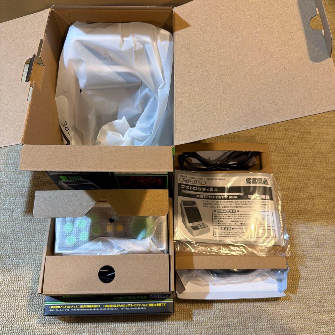 SEGA ASTRO CITY mini コントロールパッドセット