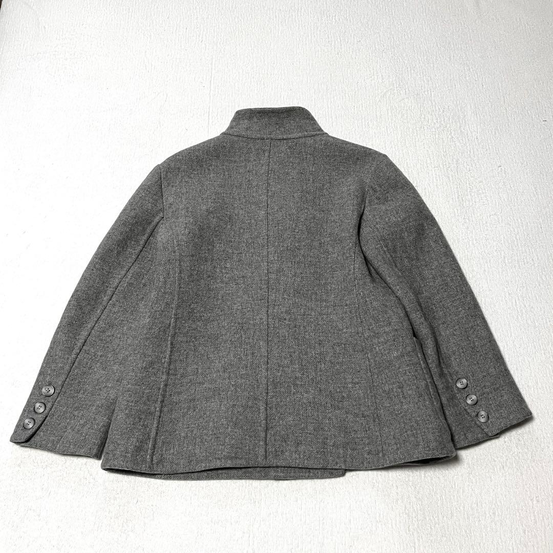 美品 ヘルノ HERNO イタリアウール テーラード ジャケット 44 グレー