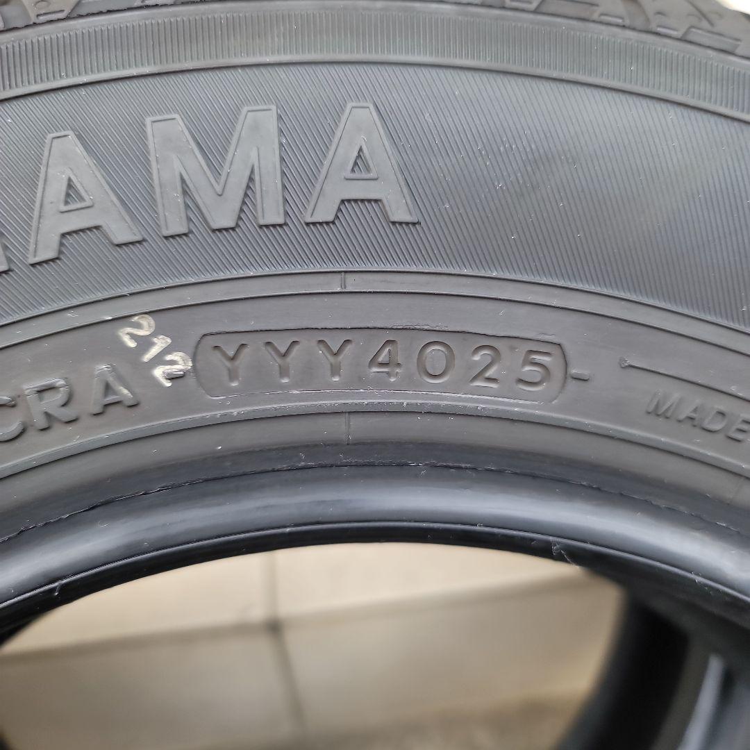 ヨコハマ　145/80R12 タイヤ4本　2025年10月製造