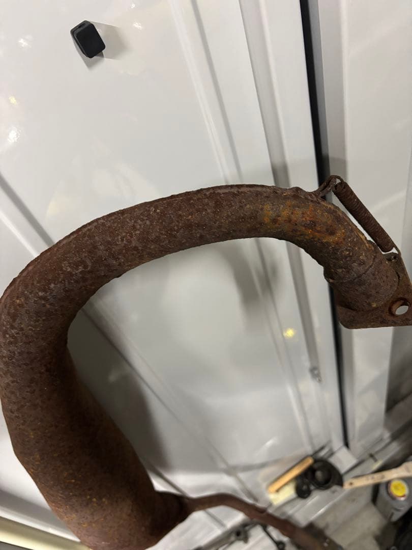 Dog Fight マフラー 錆あり　ns1 チャンバー