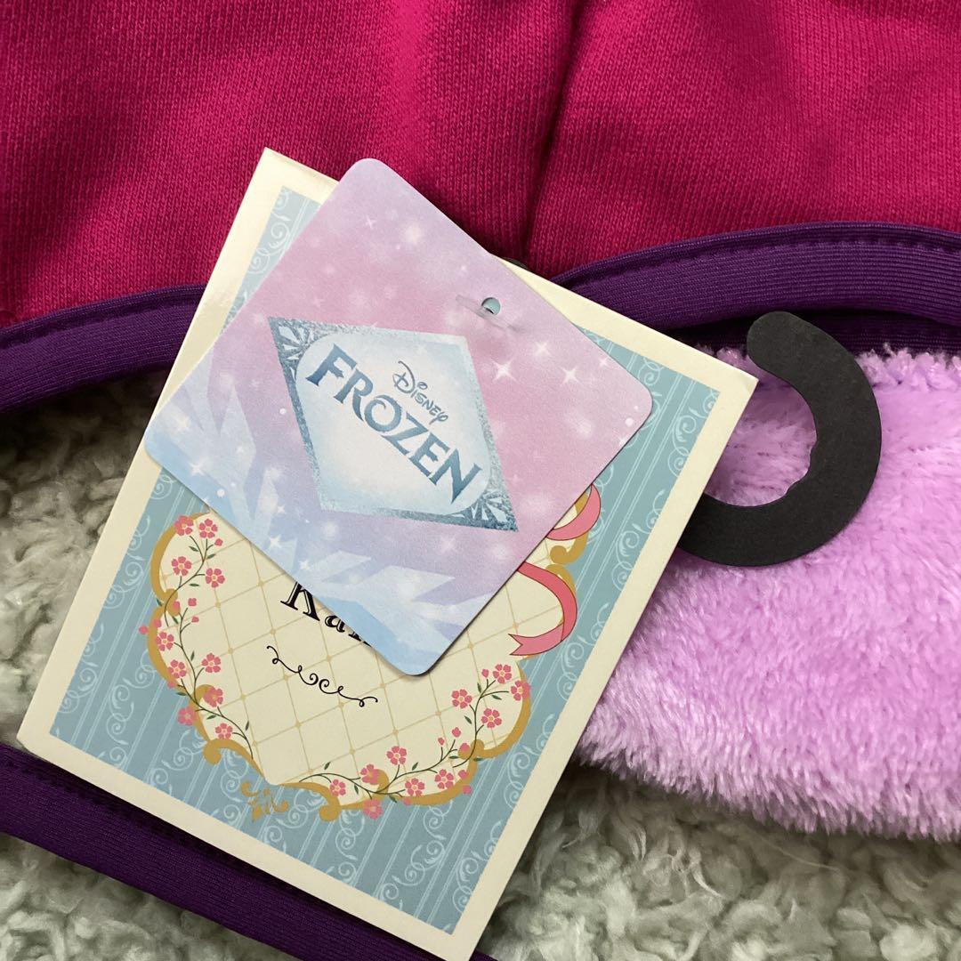 ディズニー　アナと雪の女王　アナ　フード　帽子 Kahoプロデュース