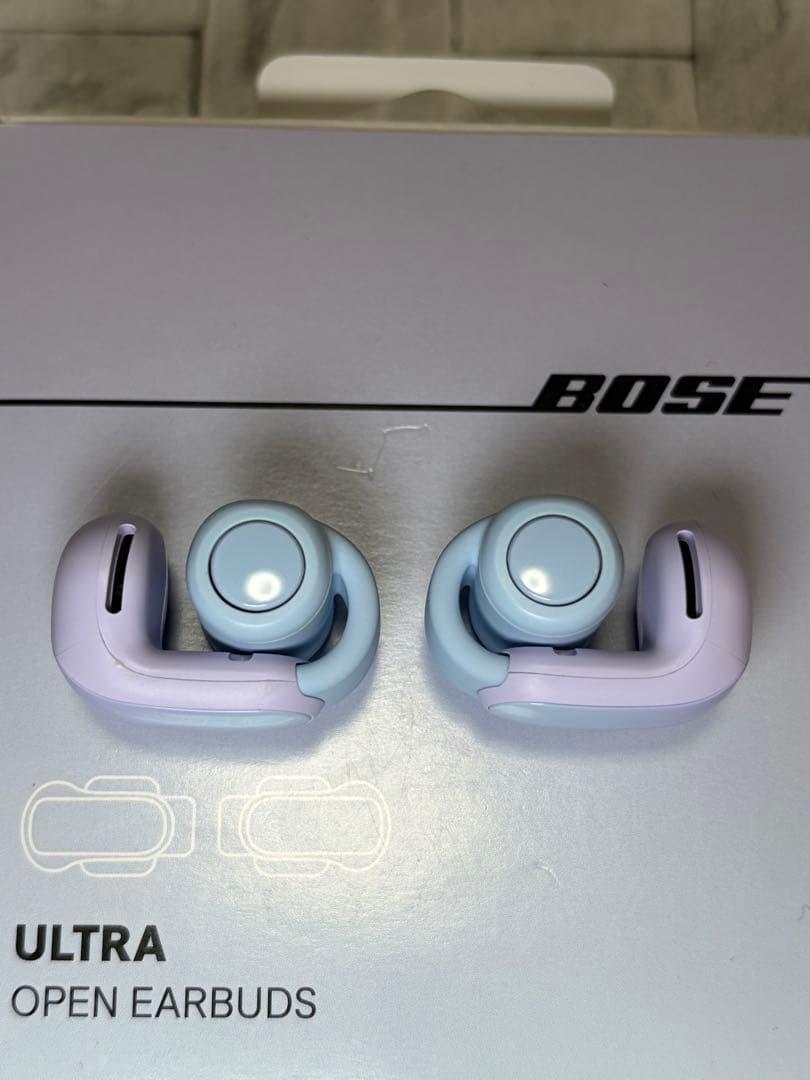 【極美品】Bose Ultra Open Earbuds チルドライラック
