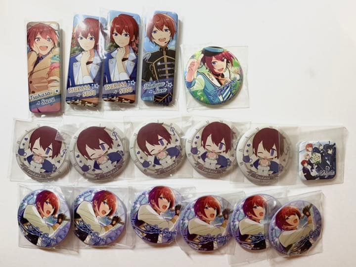 朱桜司　あんスタ 缶バッジ　セット