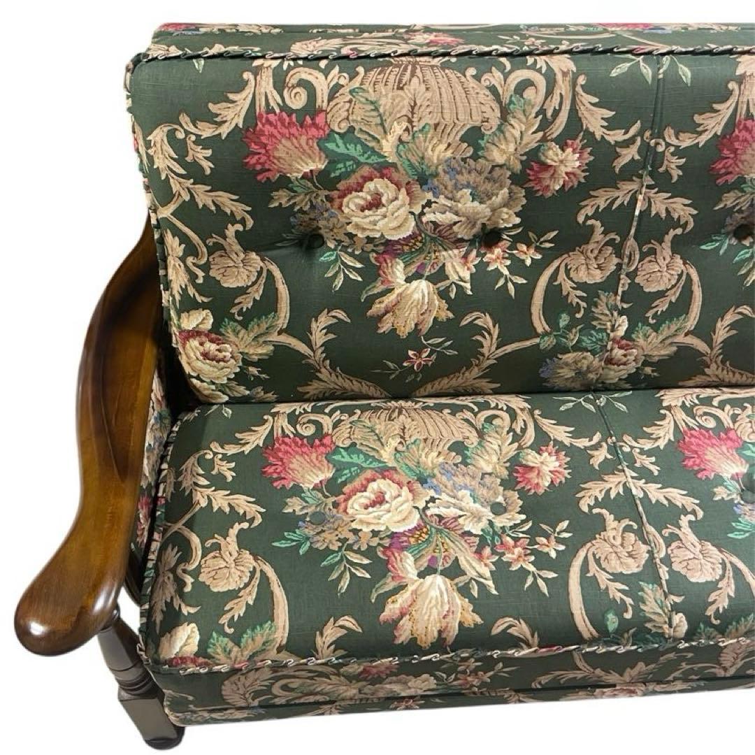 カリモク家具 コロニアル 3人がけ ソファー ベッド