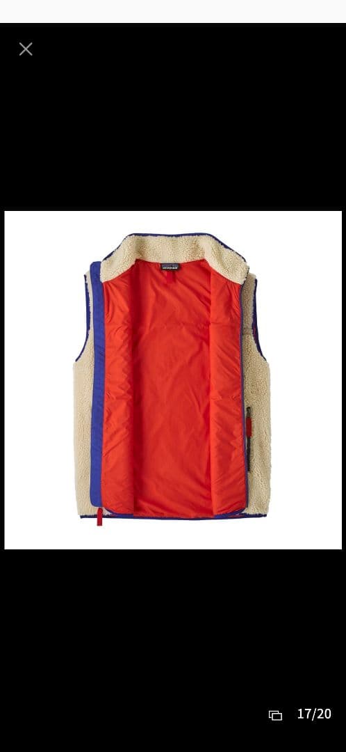 （新品）patagonia　新モデル　メンズ　レトロX　ベスト