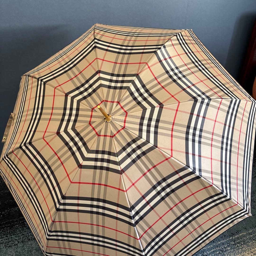 新品❣️BURBERRY チェック柄 長傘