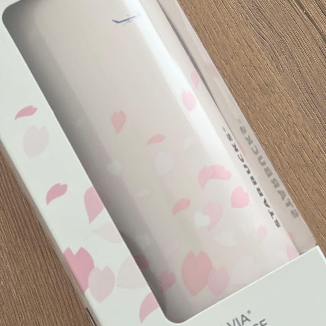 【2013年機内限定販売/新品】ANA/スターバックス/ボトル 桜タンブラー
