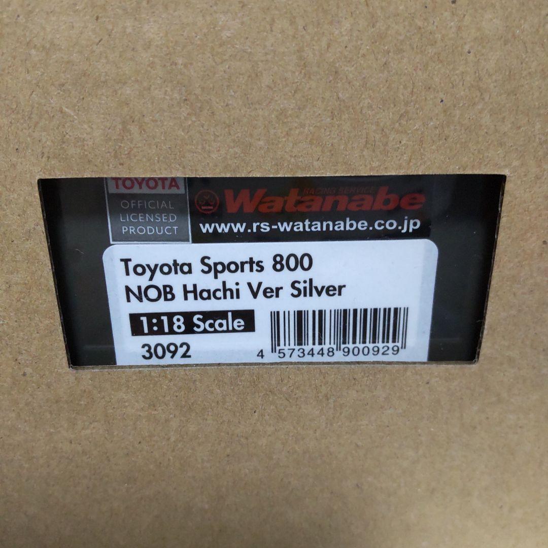 トヨタ スポーツ 800 ノブハチ ヨタハチ 1/18 イグニッションモデル