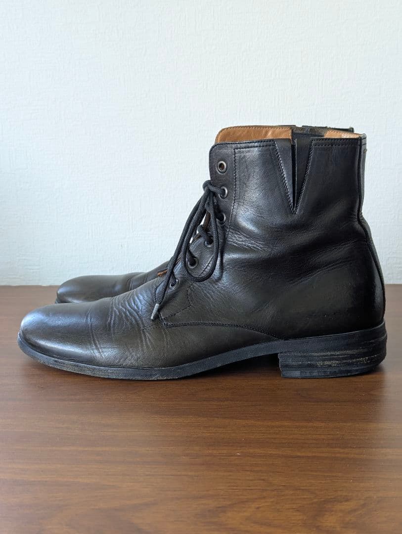 【A】Martin Margiela レースアップブーツ 43