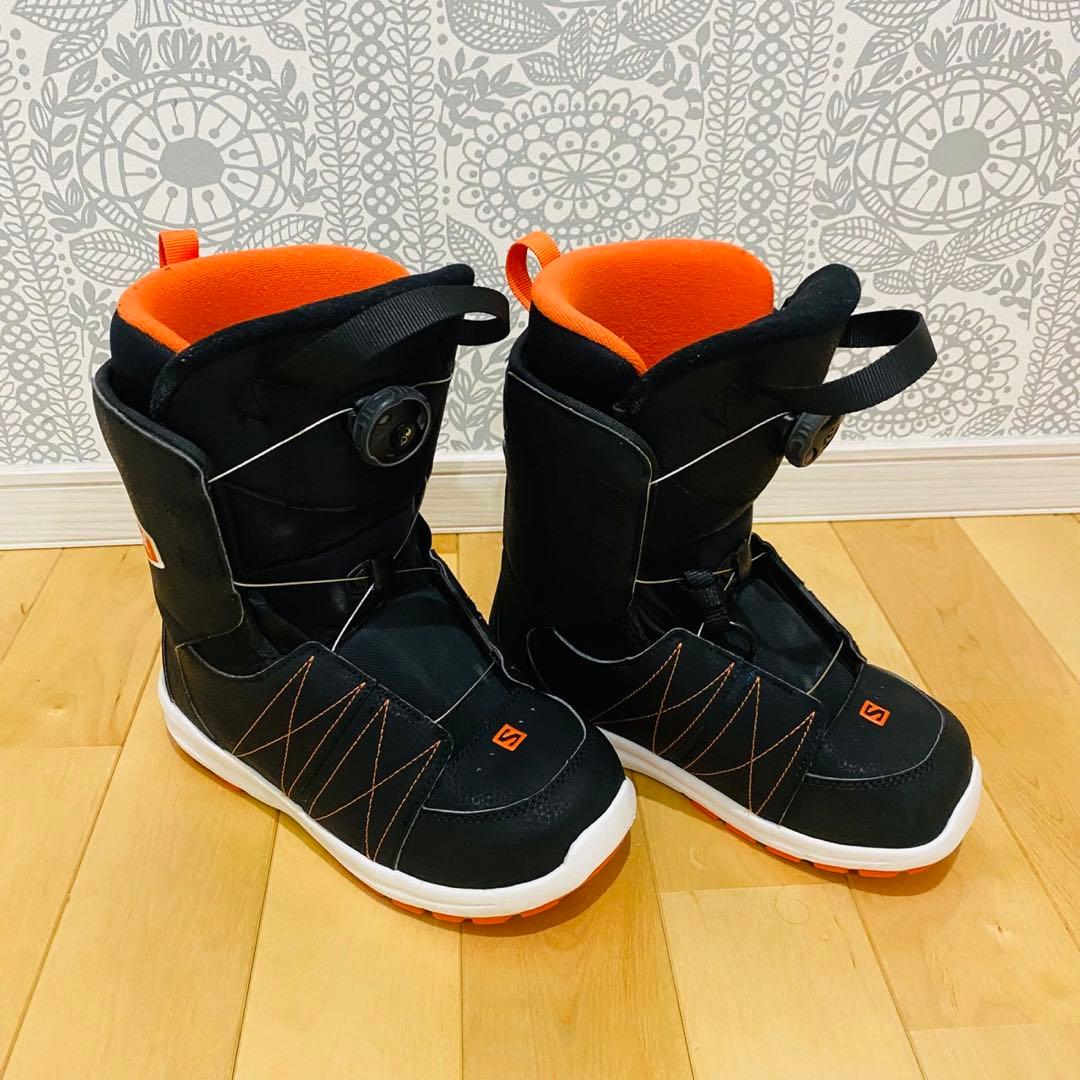 美品　ジュニア　スノーボード　ブーツ サロモン　23.5cm BOAタイプブーツ
