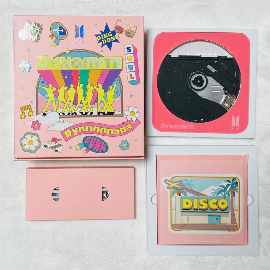 BTS Dynamite レコード盤 カセットテープ マルチOS DVDライター