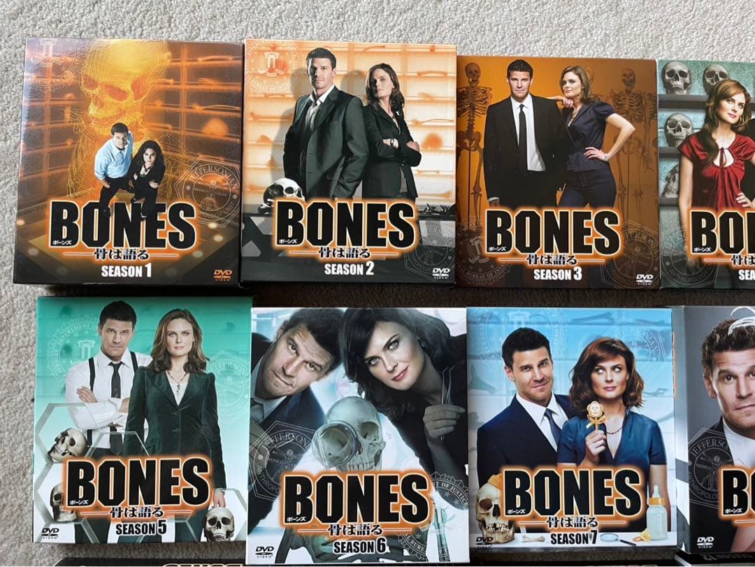 BONES ボーンズ DVD 全12シーズン コンパクトボックス　コンプリート