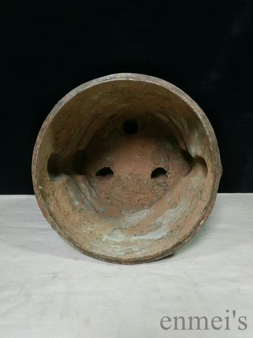 中国古美術 西漢 青銅器 鷹蓋人抱器 貯貝器 貝貨容器 儀礼器 貯蓄器 風水開運