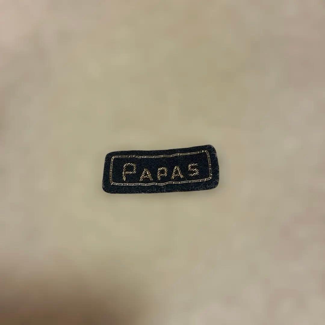 PAPAS ウールコート　毛100% メンズ