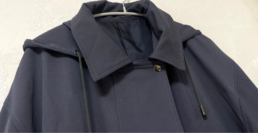 KENZO ケンゾー　ウール　オーバーサイズ　ミドルコート モッズコート