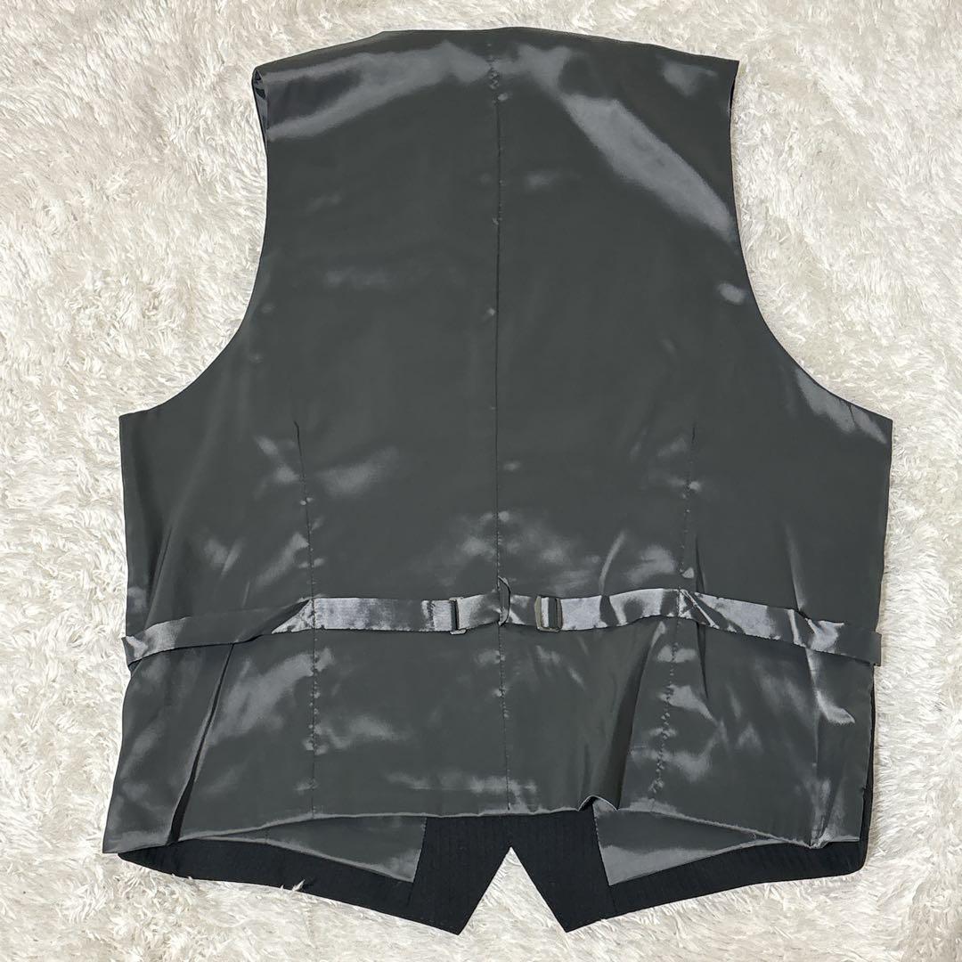 【美品】レミュー スリーピース スーツ セットアップ 洗える AB6 L 黒