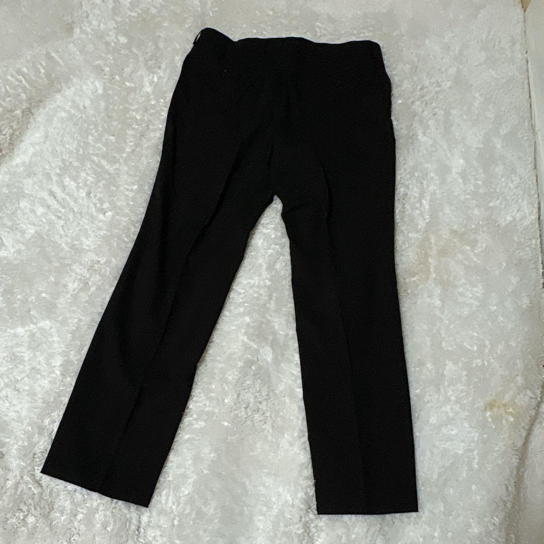 【美品】レミュー スリーピース スーツ セットアップ 洗える AB6 L 黒