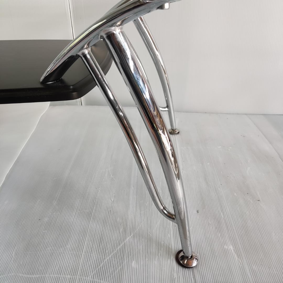 ニトリ ミッドセンチュリー アイアンフレーム プライウッド センターテーブル