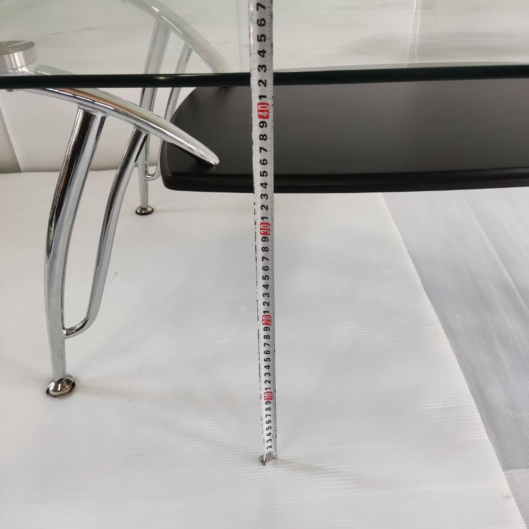 ニトリ ミッドセンチュリー アイアンフレーム プライウッド センターテーブル