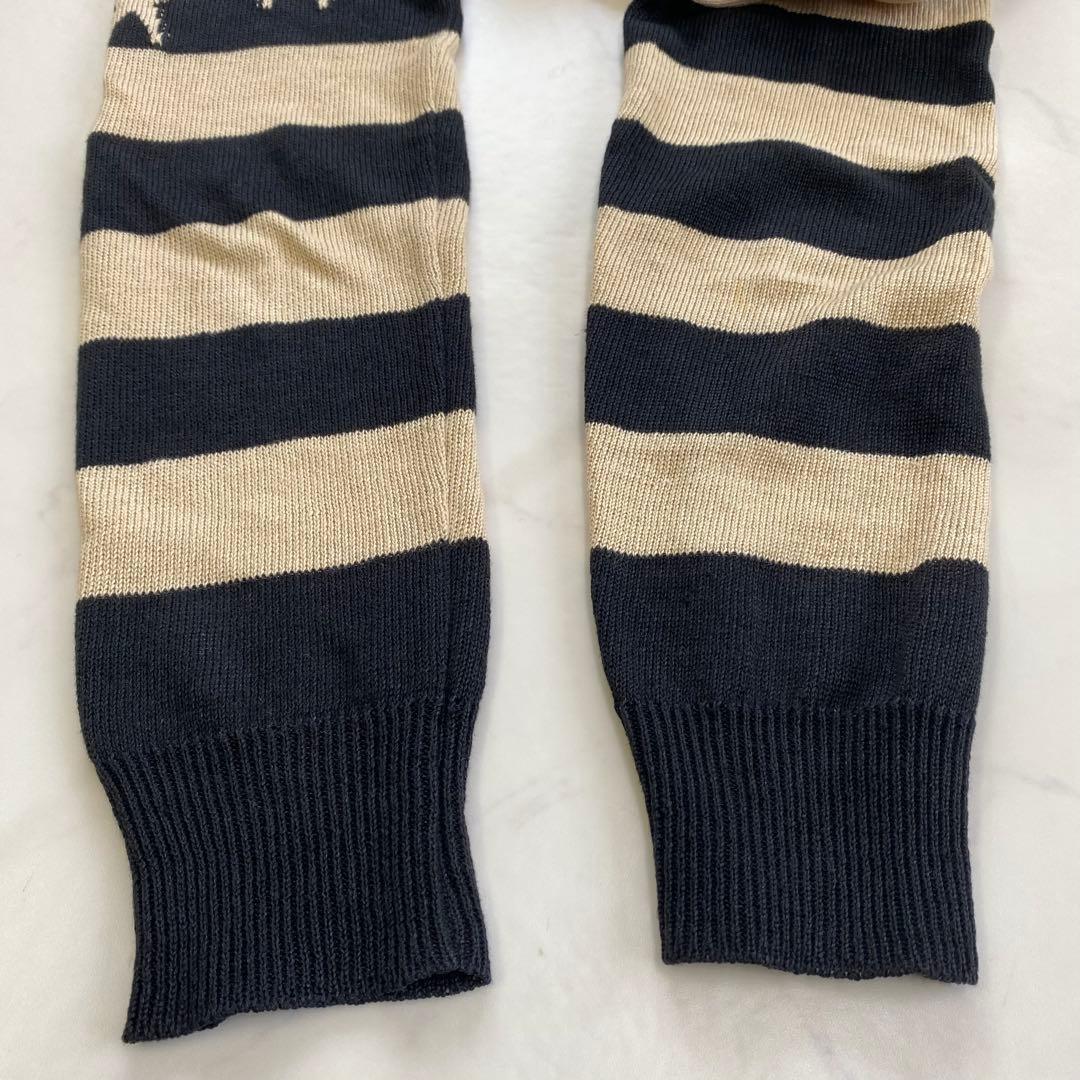 美品★BALMAIN バルマン 長袖ニット セーター 刻印ボタン リネン XS