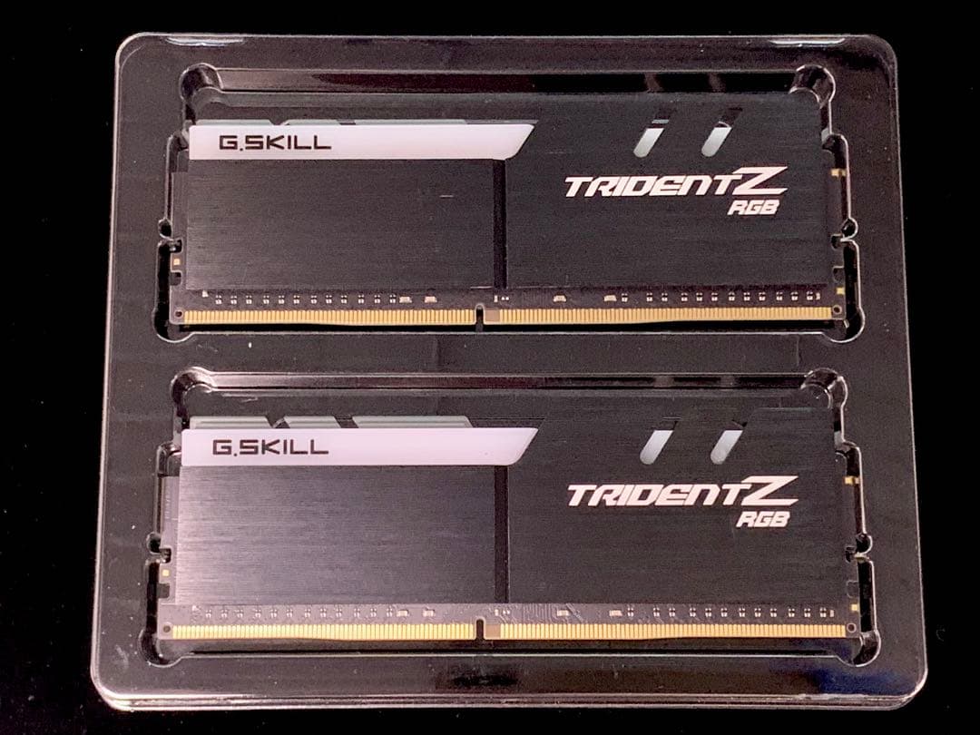 動作確認 G.SKILL 32GB×4 Trident Z　DDR4 3800