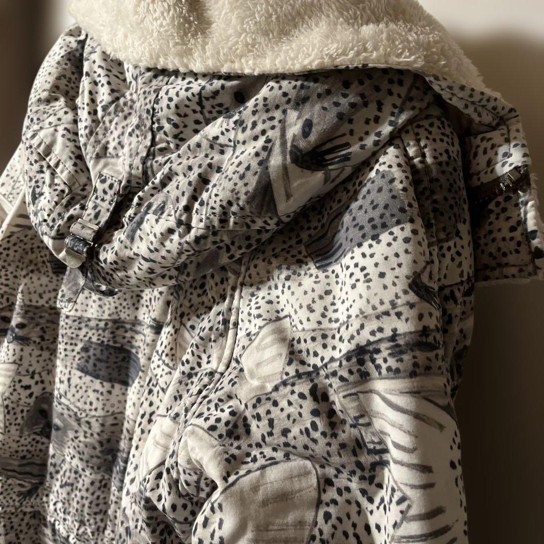 ネネット　ゴマフアザラシ　ボアジャンパー